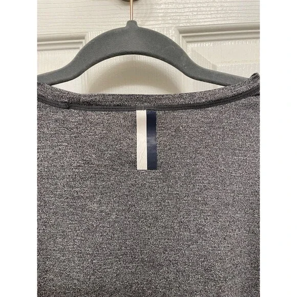 Rhoback Shirt Mens Large Gray Golf Performance Crew Neck Stretch Athletic Tee - Picture 5 of 6